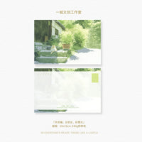 Cat Illustration Postcard Set - "Warm Day, Long Day, Good Spring" Theme