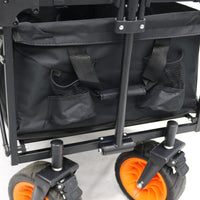 Outdoor Portable Folding Camping Cart with Wheels for Shopping and Travel