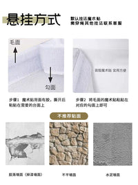 Cartoon Dog Pattern Kitchen Curtain for Water Heater and Pipe Concealment