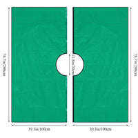Garden Waterproof Landscape Storage Mat Leaf Collection Tarp Multi-functional Ground Mat for Yard