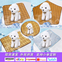 Pet Cooling Mat Scratch-Resistant Breathable Summer Pad for Cats and Dogs