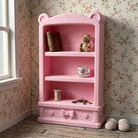 1:12 Scale Miniature Bookshelf for Dollhouse Decoration