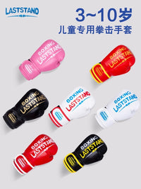 Kids & Adult Boxing Gloves Set with Focus Mitts & Kick Pads for Muay Thai Training