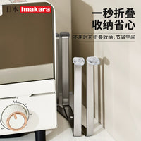 Japanese Stainless Steel Folding Garbage Rack, Kitchen Countertop Storage Bin, Multifunctional Sink Drain Rack & Garbage Bag Holder