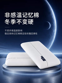 Memory Foam Pillow for Neck Support and Sleep, Zero Pressure Design