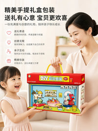 Kids' Ice Cream & Noodle Machine Clay Toy Set with Food-Grade Modeling Clay and Tools