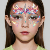 Kids Face Painting Stencils DIY Makeup Templates for Stage and Parties