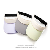 Unisex Ice Silk Sun Visor for Outdoor Sports, Quick-Dry UV Protection