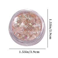 Iridescent Opal Pearl Nail Art Flakes for Christmas Decorations
