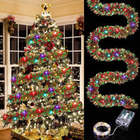 Christmas Tinsel Garland for Holiday Party Decoration