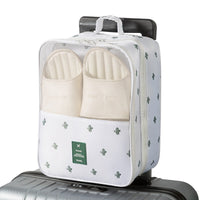 Waterproof Oxford Cloth Travel Shoe Bag with Large Capacity