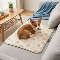 Reusable Washable Pet Training Pee Pads for Dogs and Cats, 4-Layer Waterproof Absorbent Puppy Pads