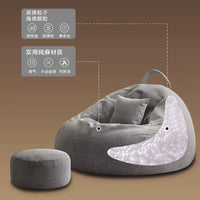 Giant Bean Bag Chair Sofa for Adults, Oversized Lounger with Washable Cover, Extra Soft Tatami Floor Cushion