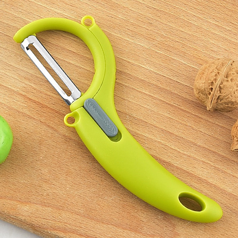 Creative Stainless Steel Rotary Peeler for Kitchen Fruits and Vegetables