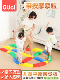 Sensory Integration Training Balance Beam Set for Kids, Indoor Educational Toy