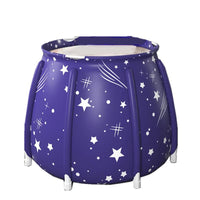 Foldable Portable Bathtub for Adults and Kids - Large Soaking Tub with Optional Heating