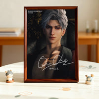 Double-Sided Transparent Picture Frame for Posters and CDs, Thickened Display Frame