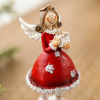 Resin Santa Claus Christmas Figurines Festive Scene Decor Gifts