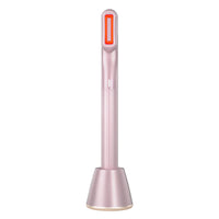 EMS Microcurrent Eye Massager with 360° Rotating Head and LED Light Therapy for Facial Cleansing and Skin Rejuvenation