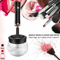 USB Electric Makeup Brush Cleaner with Automatic Drying Function, Rechargeable