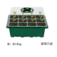 12-Cell Seedling Starter Tray Kit with Lid - Thickened, Insulated, and Breathable