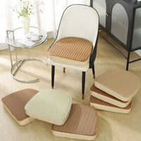 Baby Horseshoe-Shaped Dining Chair Cushion with Cooling Mat, Thickened Non-Slip Booster Seat for Kids