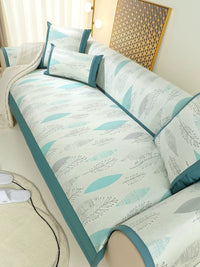 Summer Ice Silk Rocking Chair Cushion Breathable Cool Mat for Single Sofa