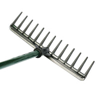 Golf Course Sand Bunker Rake with Long Teeth