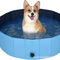 Foldable Pet Swimming Pool and Bath Tub for Dogs