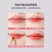 Retractable Lip Brush with Cap for Professional Makeup Application