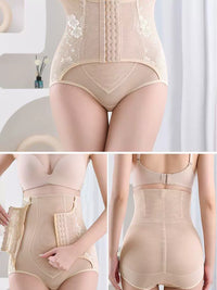 Women's High-Waist Tummy Control Shaper Panties Postpartum Body Shaping Underwear