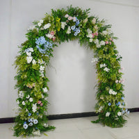 Monet Garden Style Green Wedding Arch Kit for Outdoor Engagement & Event Decor
