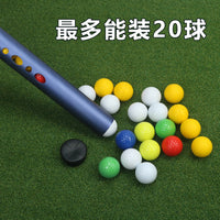 Golf Ball Retriever with 20-Ball Capacity Aluminum Tube
