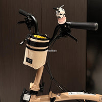Mountain Bike Front Frame Bag, Bicycle Handlebar Storage Pouch for Road Bikes, Folding Bikes, Phone, Water Bottle