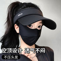 Women's Outdoor Sports Sun Visor Hat UV Protection for Running Cycling