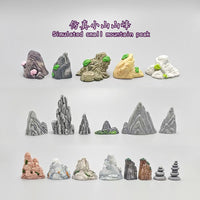 Miniature Mountain Rockery Ornament for Moss Garden & DIY Landscape Decor