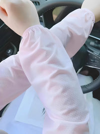 Loose Mesh Breathable Ice Sleeves for Summer Outdoor Activities