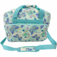 Portable Sewing Machine Storage Bag with Floral Print, Handbag and Shoulder Bag