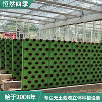Double-Sided Vertical Garden Planter Box for Green Walls