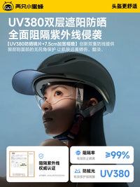 3C Certified Electric Bicycle Helmet for Women, Lightweight Sun Protection Half Helmet for Summer Riding