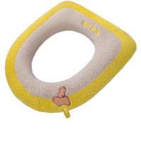 Plush Toilet Seat Cover, Thickened Warm Toilet Seat Cushion for Home Use
