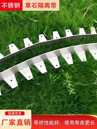 Stainless Steel Garden Landscape Edging Strip for Lawn and Flower Beds