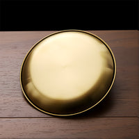 Stainless Steel Offering Tray for Altar Decorations, Fruit, or Incense Burners
