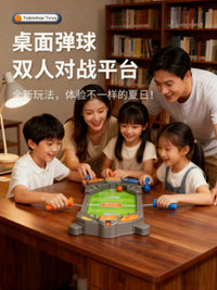 Kids' Water Spray Soccer Battle Game Tabletop Toy for Parent-Child Interaction