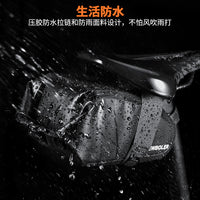 NEWBOLER Waterproof Bicycle Saddle Bag Large Capacity Road Mountain Bike Under Seat Pack