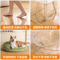 Clear PVC Floor Mat for Chair, Living Room, and Entryway - Non-Slip, Waterproof, and Floor Protective