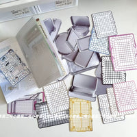 Ins-style Aesthetic Non-adhesive Paper Material Pack for Scrapbooking and Decoration