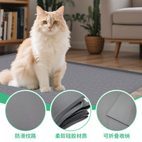 Waterproof Silicone Pet Mat for Dogs and Cats - Absorbent and Non-Slip Crate Liner