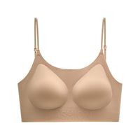 Seamless Jelly Foundation Push-Up Bra for Women