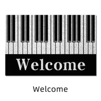 Entrance Door Mat Coil Creative Lettering Waterproof Non-Slip Artist Shop Dirt-Resistant Carpet Customizable Logo